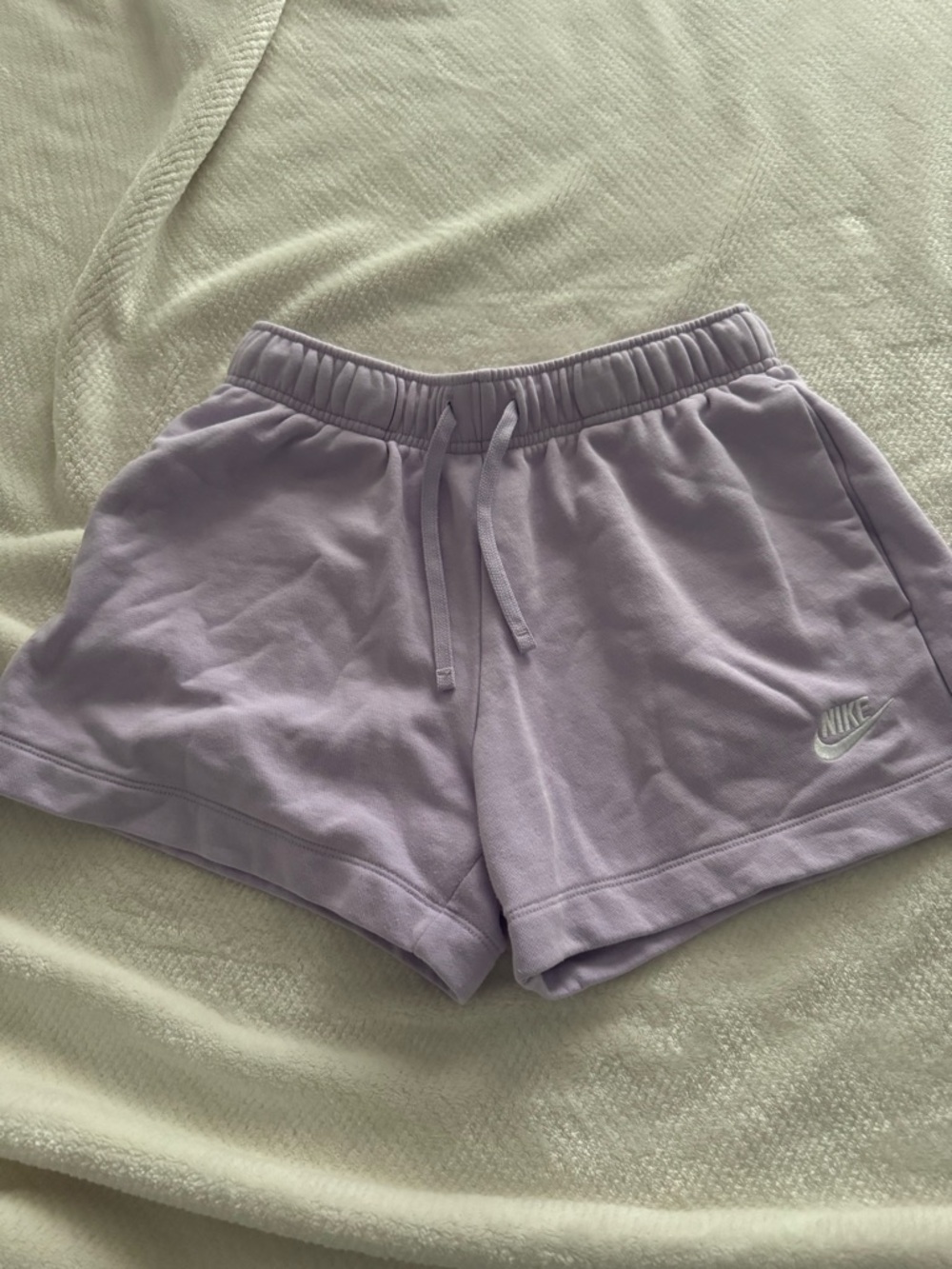 Nike Lavender Women's Athletic Drawstring Shorts